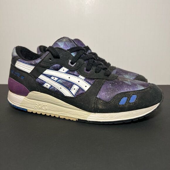 Asics Shoes - Unisex ASICS Gel Lyte III Galaxy Athletic Sneakers / Size 6.5 Mens - 8 Womens